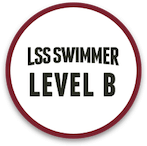 LSS Level B Swim Badge
