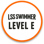 LSS Level E Swim Badge