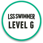 LSS Level G Swim Badge