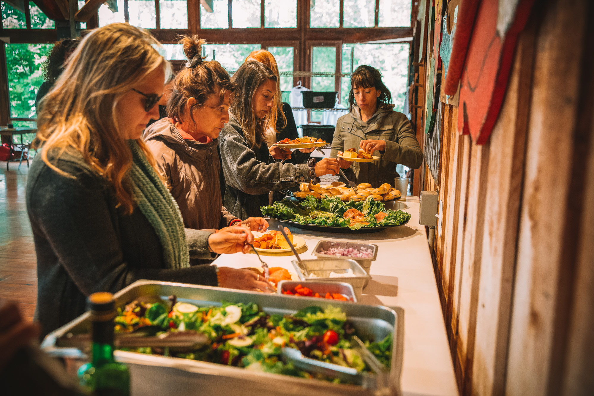 Dining Hall buffet