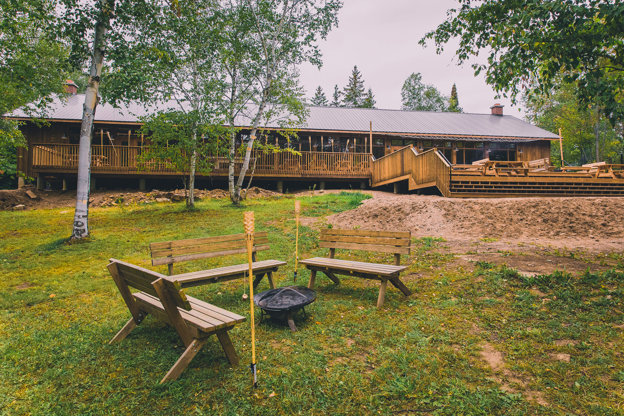 Counsellors Lounge backyard