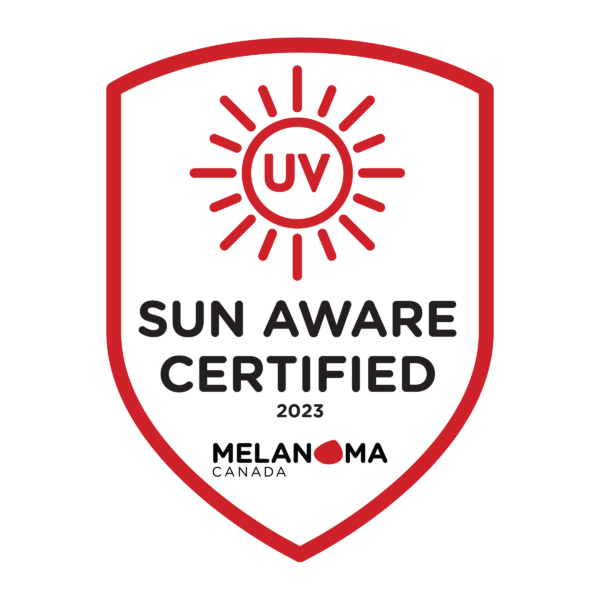 Sun Aware Certified 2023 - Melanoma Canada